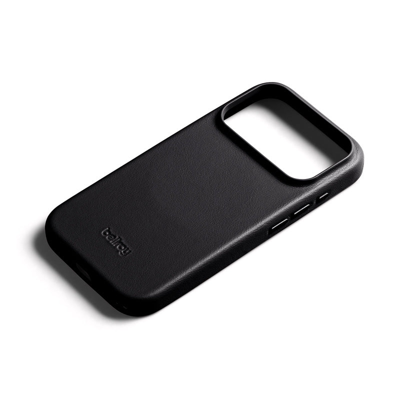 Capa de couro iPhone 18 Pro Preta