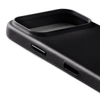 Capa de couro iPhone 18 Pro Preta