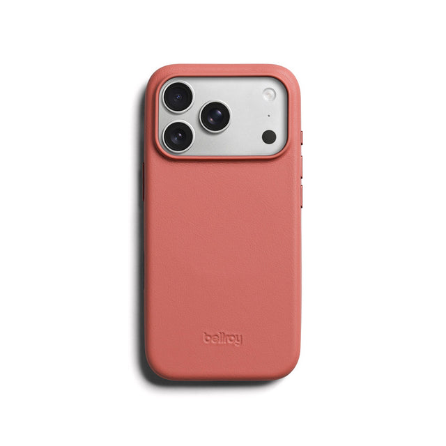 Capa de couro iPhone 18 Pro / 17 Pro Canyon