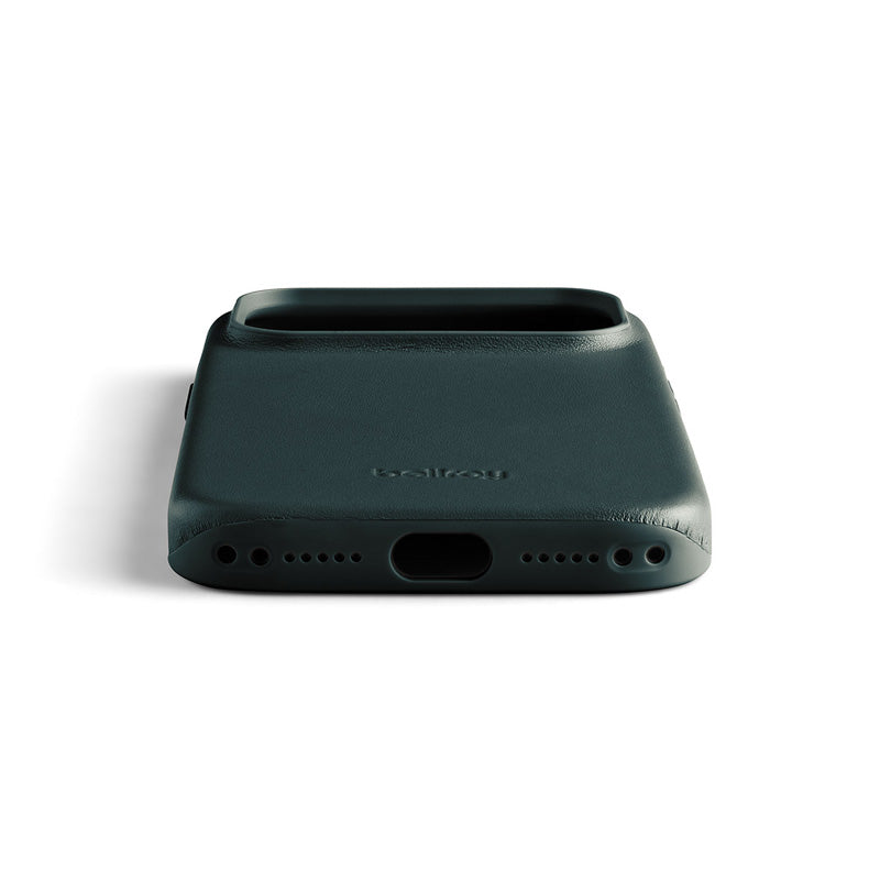 Capa de couro iPhone 18 Pro Deep Ocean