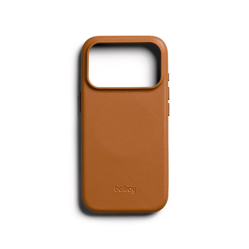 Capa de couro iPhone 18 Pro Camel