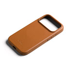 Capa de couro iPhone 18 Pro Camel