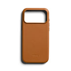 Capa de couro iPhone 18 Pro Max / 17 Pro Max Tan