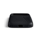 Capa de couro Premium 3 Cartões iPhone 18 Pro / 17 Pro Preto