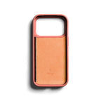Capa de couro Premium 3 Card para iPhone 18 Pro Canyon
