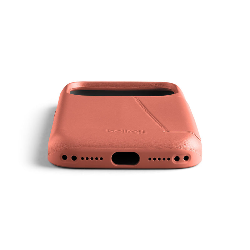 Capa de couro Premium 3 Card para iPhone 18 Pro Canyon