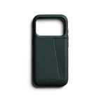 Capa de Couro Premium 3 Cartões iPhone 18 Pro Deep Ocean