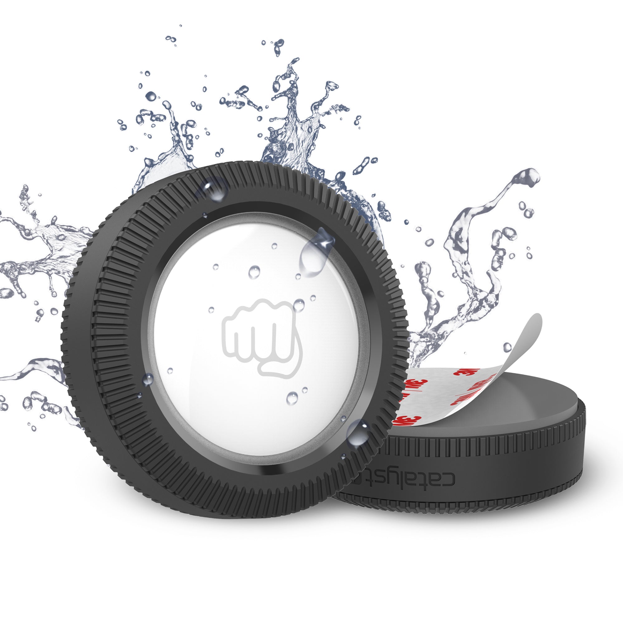 Total Protection Stick-It AirTag Preto