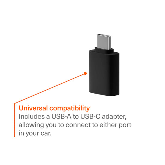 Adaptador sem fio Apple CarPlay™ e Android Auto™
