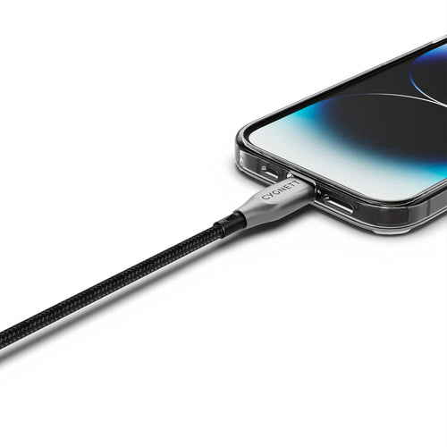 Cabo Blindado Lightning para USB-A (1m) Preto
