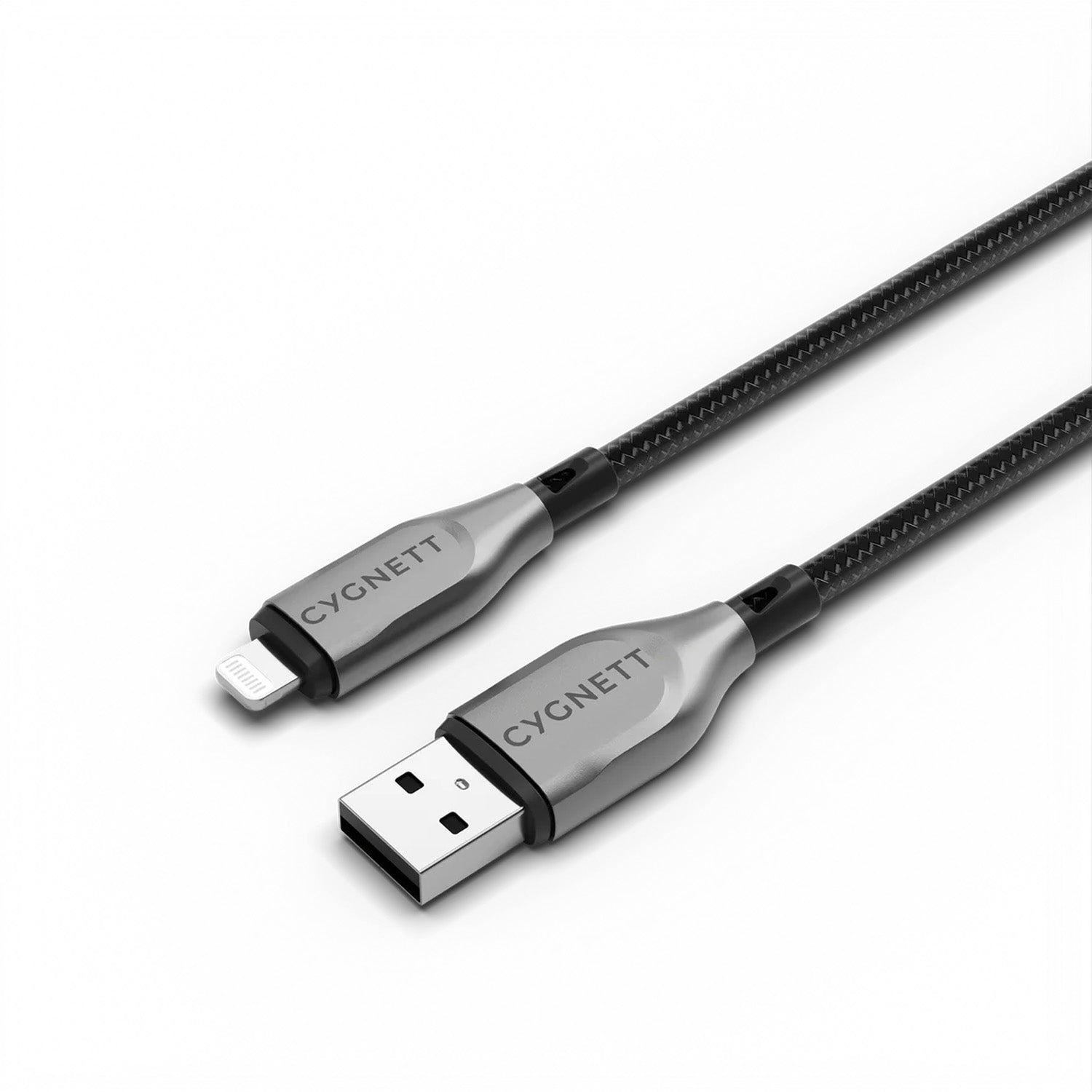 Cabo Blindado Lightning para USB-A (1m) Preto