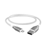 Cabo Blindado Lightning para USB-A (1m) Branco