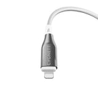 Cabo Blindado Lightning para USB-A (1m) Branco