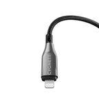 Cabo Armoured Lightning para USB-C (1m) Preto