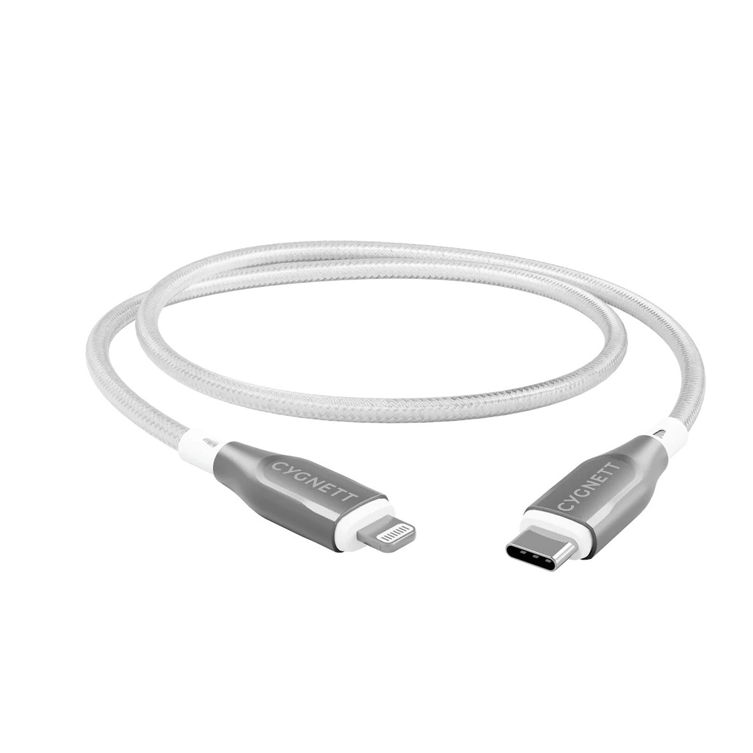 Cabo Armoured Lightning para USB-C (1m) Branco