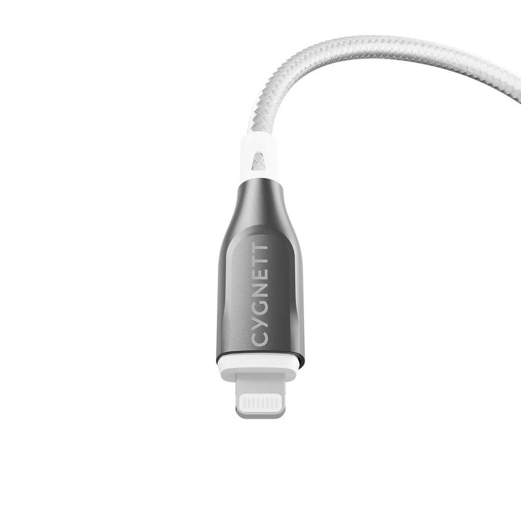 Cabo Armoured Lightning para USB-C (1m) Branco