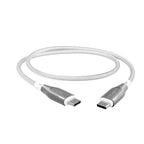 Cabo Armoured USB-C para USB-C (1m) Branco