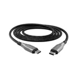 Cabo Armoured USB-C para USB-C (3m) Preto