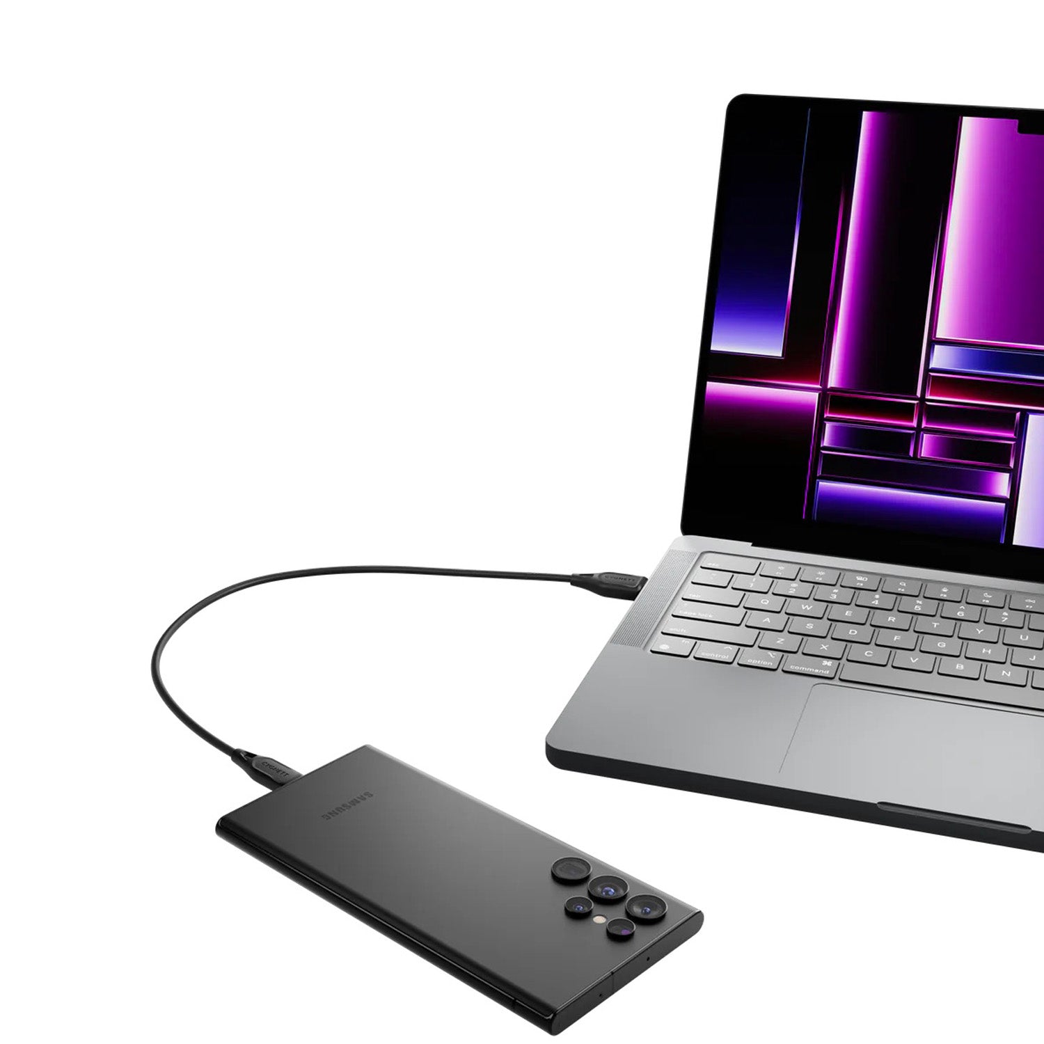 Cabo Essential USB-C para USB-A (2m) Preto