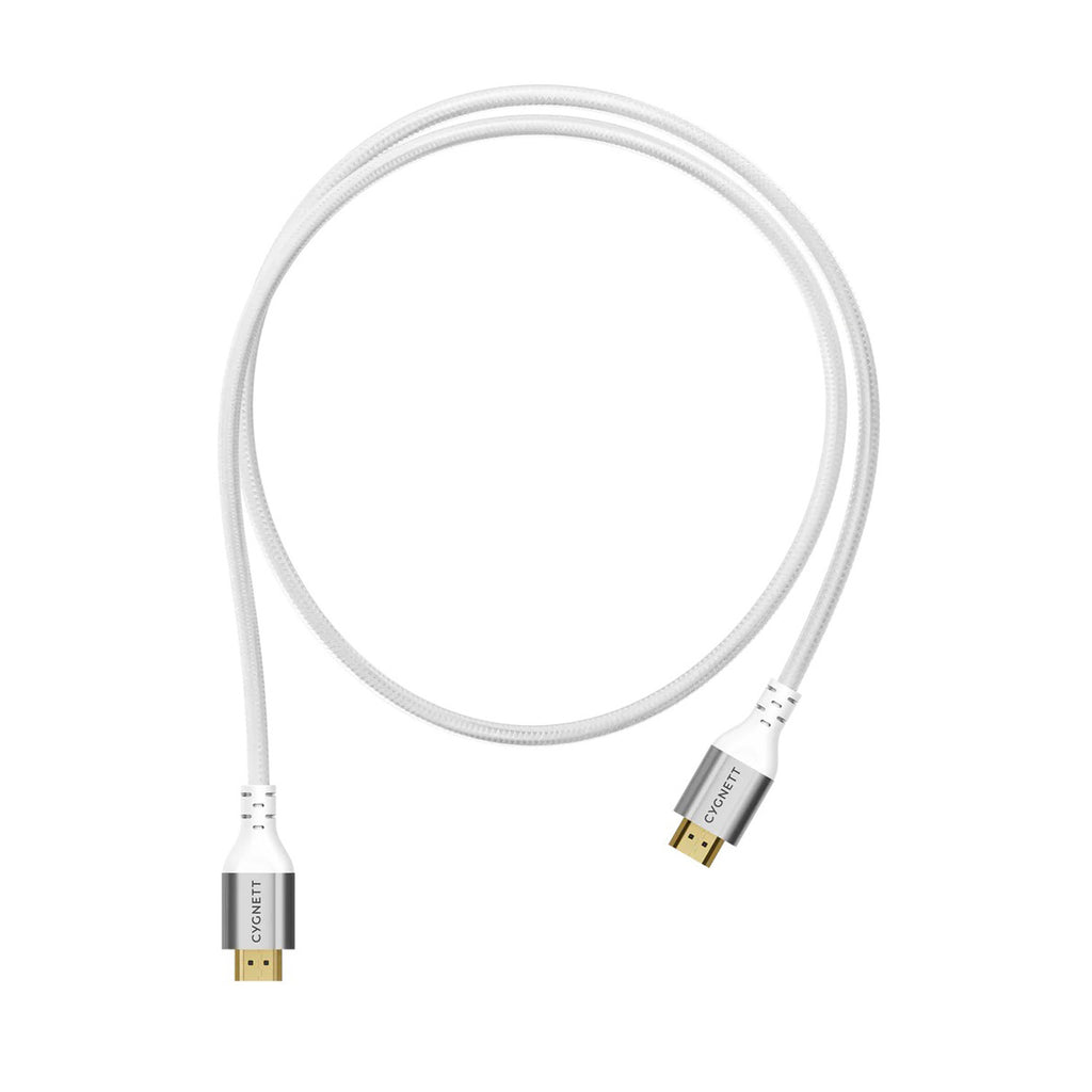 Cabo HDMI para HDMI 8k (1,5m) Branco