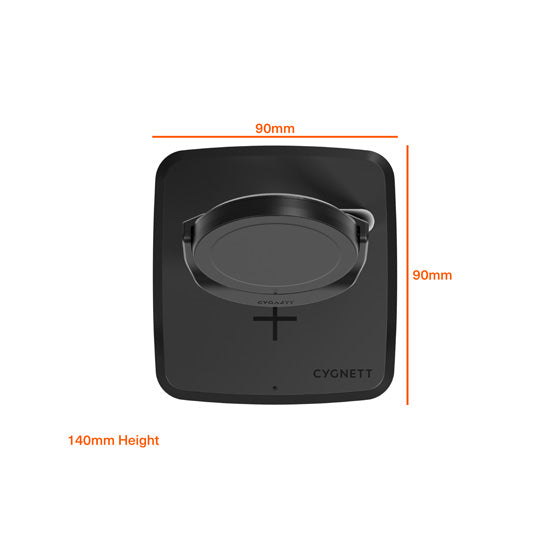 Carregador Qi2 2 em 1 CHARGEBASE Preto