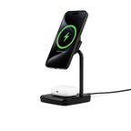 Carregador Qi2 2 em 1 CHARGEBASE Preto