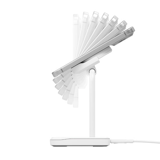 Carregador Qi2 2 em 1 CHARGEBASE Branco