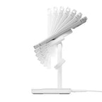 Carregador sem fio magnético Qi2 3 em 1 Branco