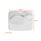 Carregador sem fio magnético Qi2 3 em 1 Branco