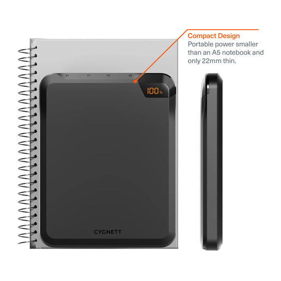 Bateria Externa VERTPWR 25.000 mAh Obsidian