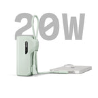 Power Bank Thumboost 5.000mAh + Cabo USB-C Verde