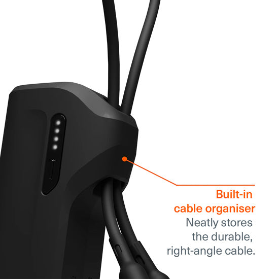 Thumboost Power Bank 5,000mAh + Combo de Cabo USB-C Preto