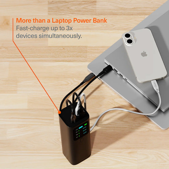 Power Bank HighPWR de 27.000 mAh (148W) para Portátil com Estojo