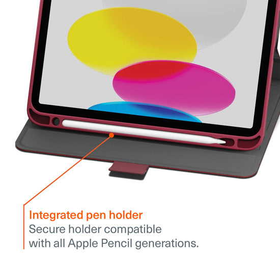 TekView iPad 11 (A16) e 10.9 (10.ª geração) Cherry Rose