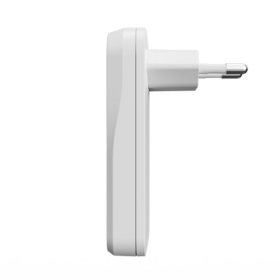 Carregador de parede SLIM GaN 30 W com duas portas USB-C Branco
