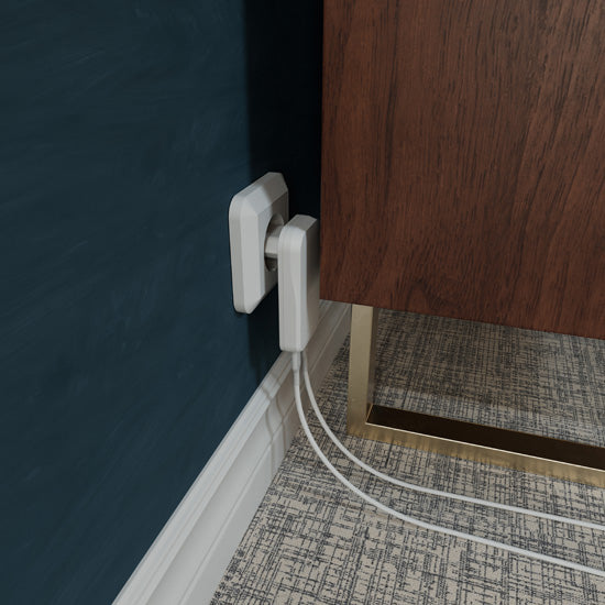 Carregador de parede SLIM GaN 30 W com duas portas USB-C Branco
