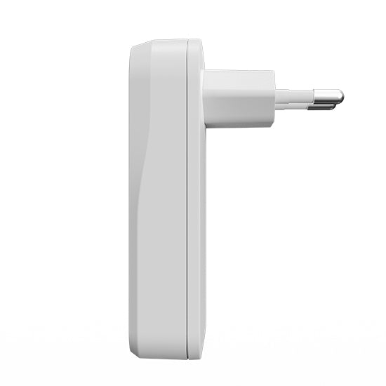 Carregador de parede SLIM GaN 45W com duas portas USB-C Branco