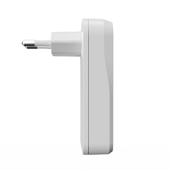 Carregador de parede SLIM GaN 45W com duas portas USB-C Branco
