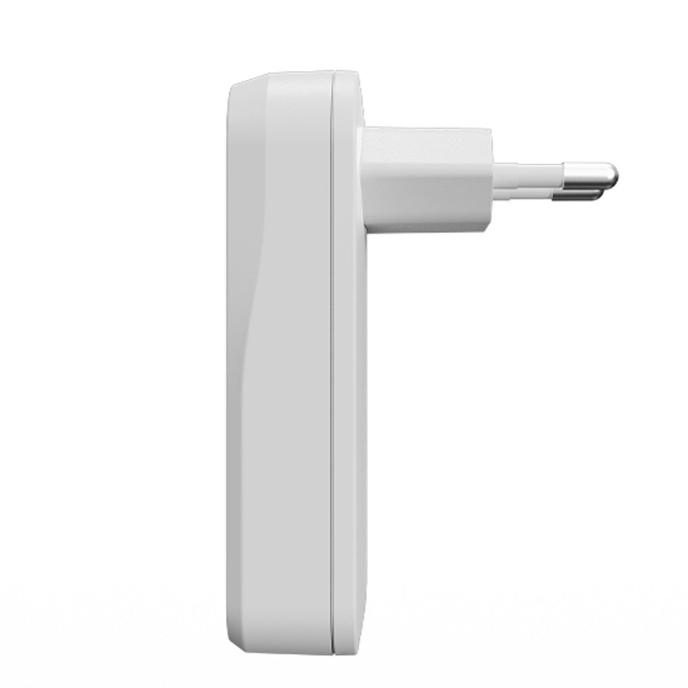 Carregador de parede SLIM GaN de 65 W com duas portas USB-C Branco