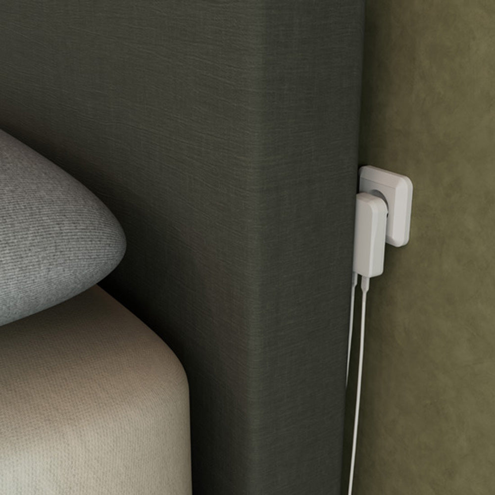 Carregador de parede SLIM GaN de 65 W com duas portas USB-C Branco