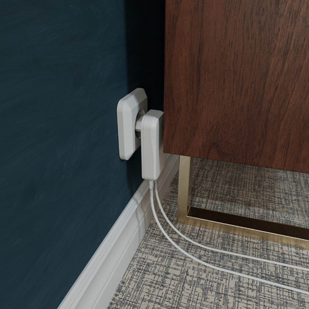 Carregador de parede SLIM GaN de 65 W com duas portas USB-C Branco
