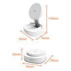 Carregador sem fio magnético dobrável Qi2 ChargeBase Branco