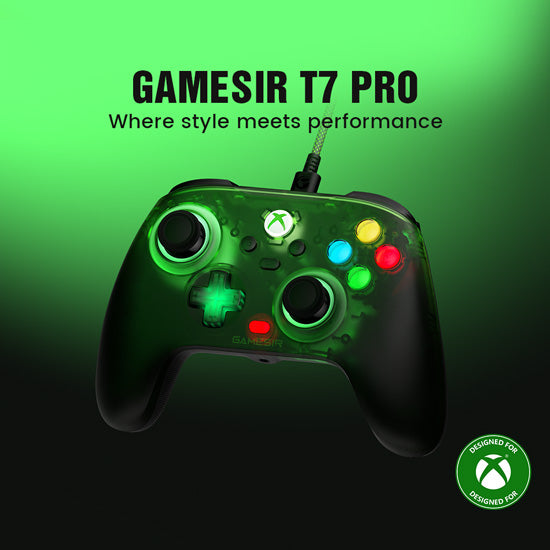 GameSir T7 Pro Retro Green com Fio