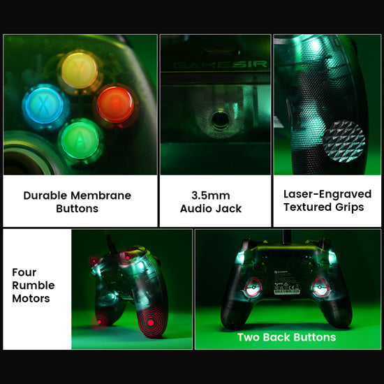 GameSir T7 Pro Retro Green com Fio