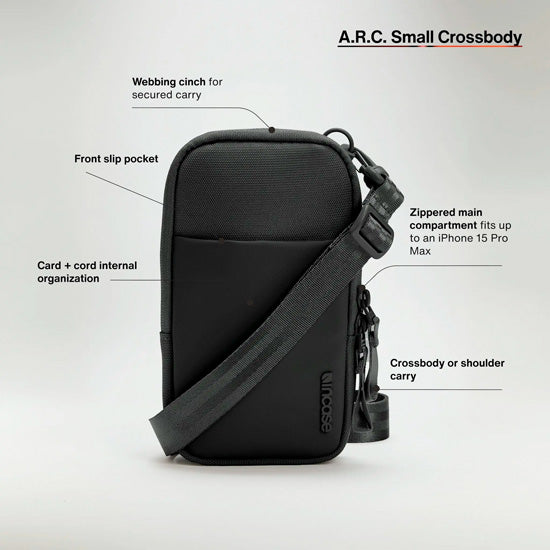 Bolsa Tiracolo A.R.C. Preta