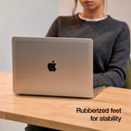 Hard Shell Edge MacBook Air 13 (M2/M3/M4/M5) Transparente