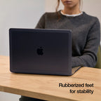 Hard Shell Edge MacBook NEO Preto