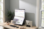 Monitores FHD 1080p Empilhados de 24"