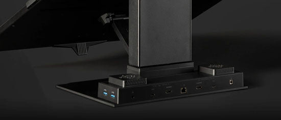 Monitores FHD 1080p Empilhados de 24"