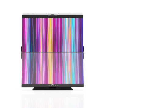 Monitores FHD 1080p Empilhados de 24"